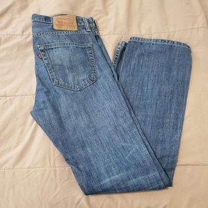 Levi 527 Slim Bootcut Jeans (32x32)